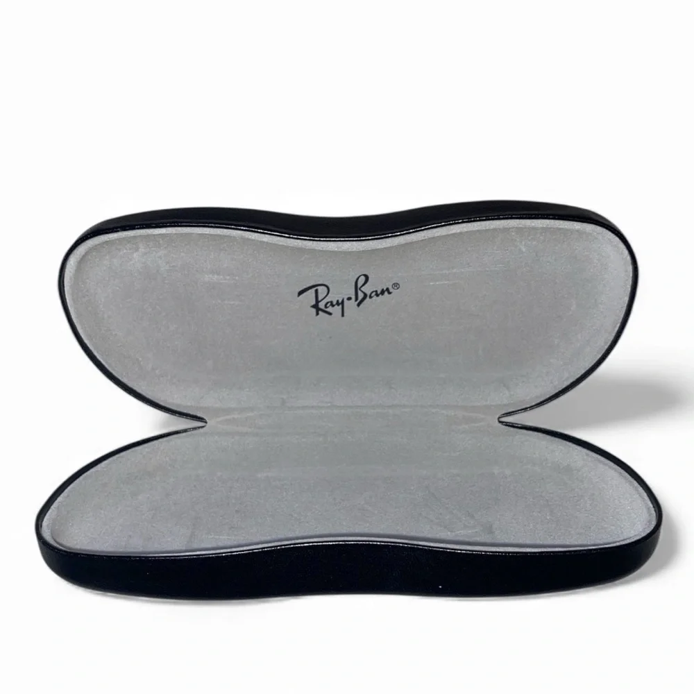 RAY BAN EYEGLASSES-Frames Case Cleaning Cloth RB 7185 8083 Clear, Gray, Red
